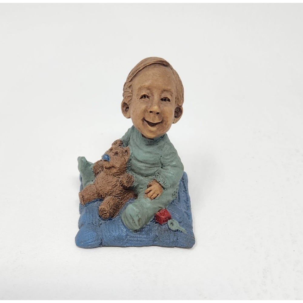 Vintage 1991 Tom Clark Gnome Lee Sievers "Baby Boy" 8021 Resin Figurine Fantasy